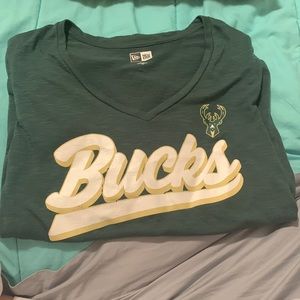 Bucks short sleeve V-neck shirt